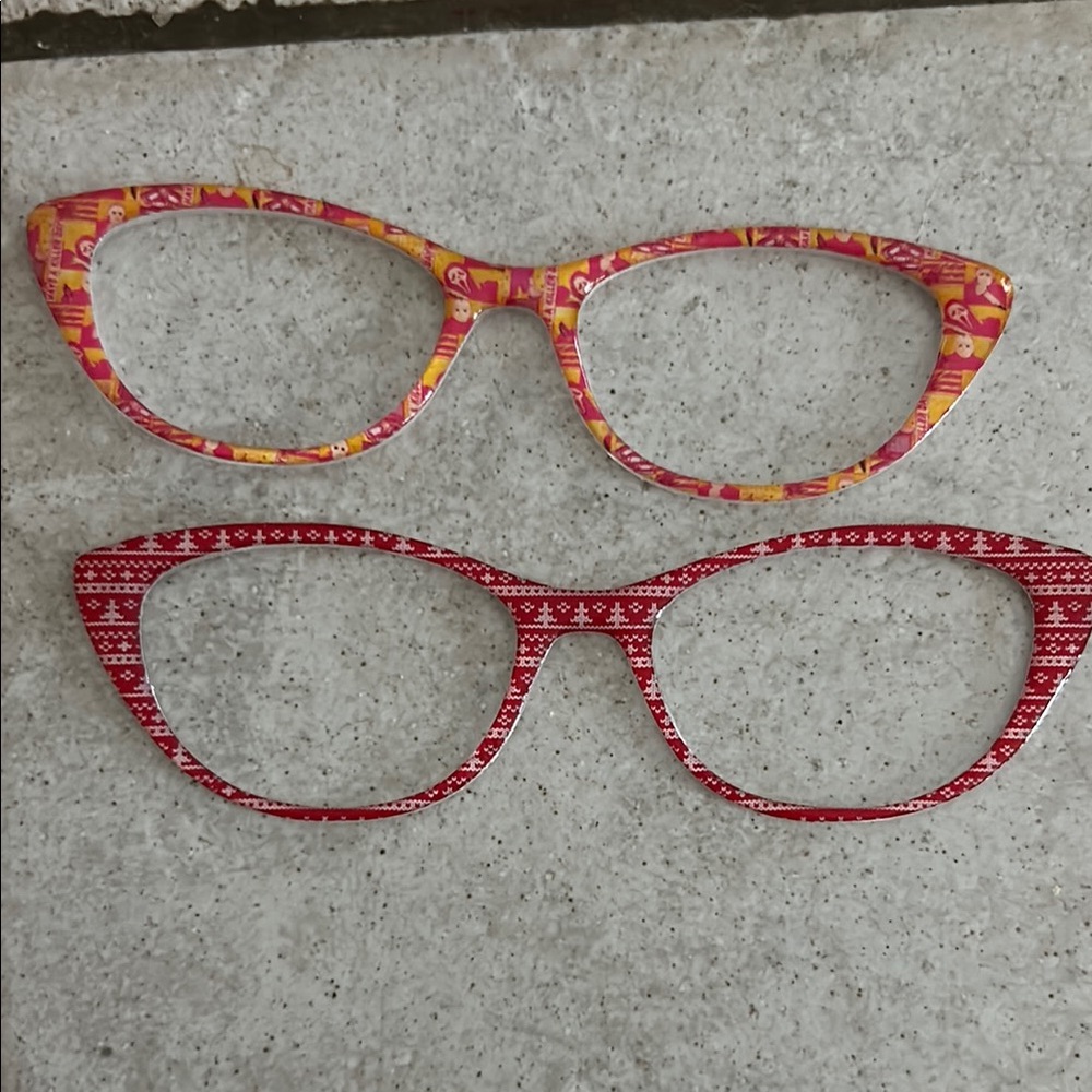 Colorful Cat-Eye Glasses Frame tops